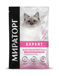 Мираторг WINNER EXPERT - Сухой корм для кошек, Забота о пищеварении, Профилактика ЖКТ, 1.5 кг