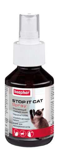 Beaphar - Спрей для отпугивания кошек, Stop It Cat, Антигадин, 100 мл