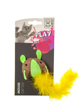 M-Pets - Игрушка для кошек MOUSE, 17x7x4 см