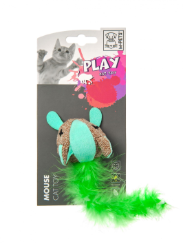 M-Pets - Игрушка для кошек MOUSE, 17x7x4 см