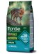Monge BWild Grain Free Sterilised - Беззерновой корм для стерилизованных кошек, из тунца и гороха 1,5кг