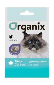 Organix Functional Anti Hairball - Подушечки для вывода шерсти у кошек 50гр
