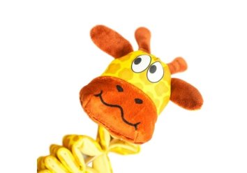 Mr. Kranch - Игрушка для собак, жираф с карманом под лакомство, 36 см