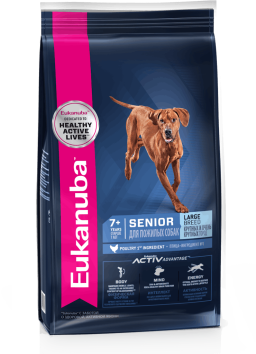 Eukanuba 7+ - Сухой корм для пожилых собак крупных пород