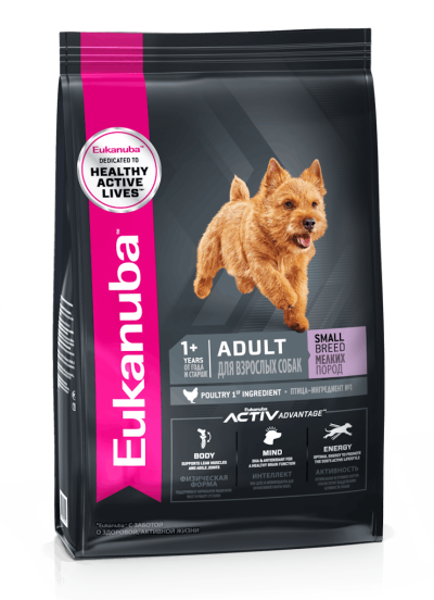 Eukanuba - Сухой корм для взрослых собак маленьких пород