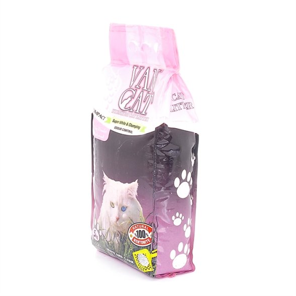 Van Cat - Комкующийся наполнитель без пыли, с ароматом детской присыпки