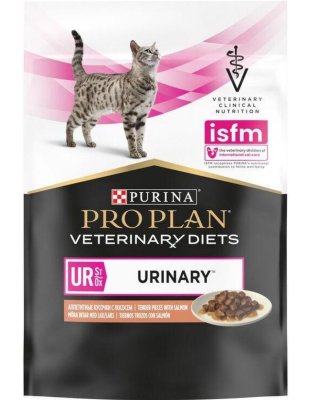 Pro Plan (Purina) Diets UR Urinary - Влажный лечебный корм для кошек при МКБ с лососем 85 гр Pro Plan (Purina) Diets UR Urinary - Влажный лечебный корм для кошек при МКБ с лососем 85 гр