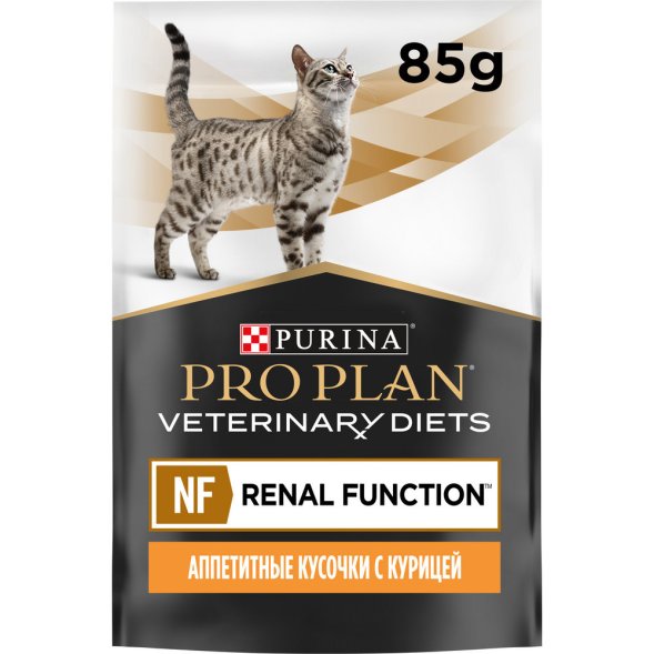 Pro Plan (Purina) Diets NF - Паучи для кошек, при почечной недостаточности, с курицей 85гр