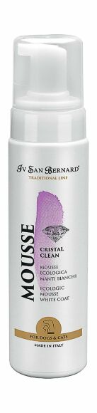 Iv San Bernard Traditional Line Cristal Clean - Мусс для устранения желтизны шерсти 200 мл