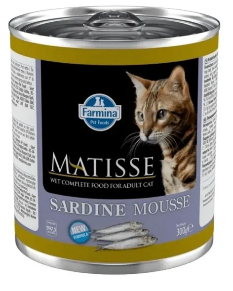 Farmina Matisse - Консервы для кошек, мусс с Сардинами 300 гр