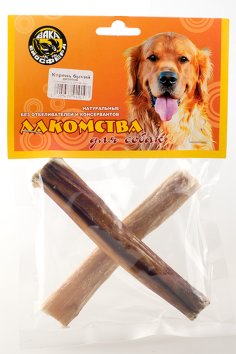 ВАКА - Лакомство для собак, Корень бычий двойной, 2 шт. в упаковке 