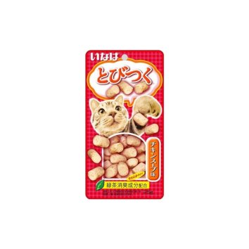 Inaba Tobitsuku - Лакомство для кошек, запеченные трубочки со вкусом куриного бульона, 25 г