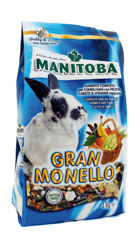 Manitoba Gran Monello - Питательный корм для Кроликов 1кг