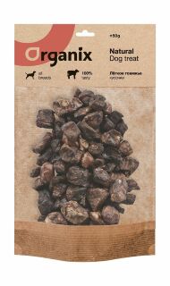 Organix - Премиум лакомство для собак, Легкое говяжье, 50 гр
