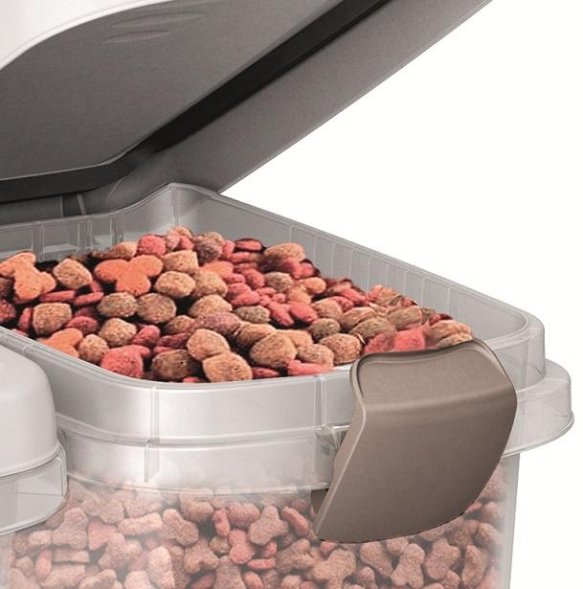 Stefanplast - Контейнер для сухого корма, белый (Pet Food)