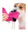 Mr.Kranch - Игрушка для собак мелких и средних пород, Фламинго с канатом и пищалкой, 24х13,5х6см