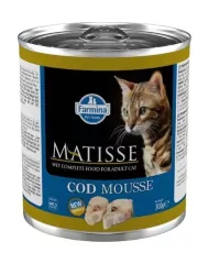 Farmina Matisse - Консервы для кошек, мусс с треской 300 гр