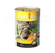 Puffins Курица в желе - консервы для кошек 415 гр
