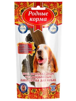 Родные Корма - Традиционные - Лакомство для собак желудок телячий 30 гр