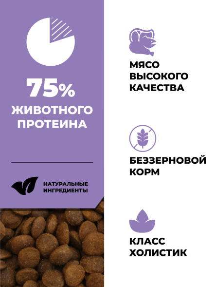 Go&amp;#039;Kitchen - Беззерновой корм для котят и кошек всех возрастов с курицей, индейкой, лососем и уткой