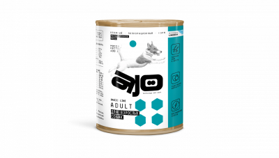 AJO Dog Adult - Мелкорубленное мясо для взрослых собак с курицей, 400 гр AJO Dog Adult - Мелкорубленное мясо для взрослых собак с курицей, 400 гр