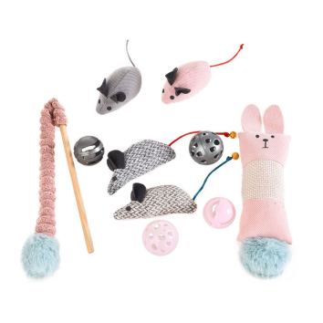 Pet-it - Набор игрушек для кошек, 10 шт