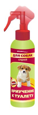 Деликс - Шарм - Спрей приучение к туалету для щенков и собак Деликс - Шарм - Спрей приучение к туалету для щенков и собак