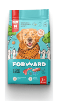 Forward - Сухой корм для взрослых собак всех пород, с ягнёнком и индейкой