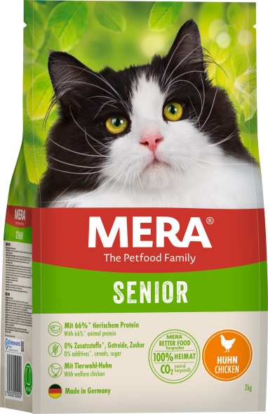 Mera - Cats Senior Chicken- Сухой корм для пожилых кошек, с курицей