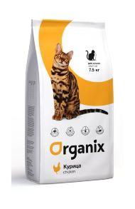 Organix Cat Adult Chicken - Сухой корм для взрослых кошек с курицей