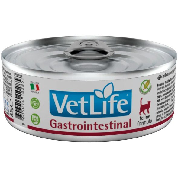 Farmina Vet Life Gastrointestinal - Ветеринарные консервы для кошек с проблемами ЖКТ 85 гр