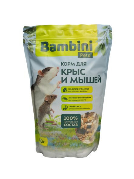 Bambini Pets - Корм для крыс и мышей