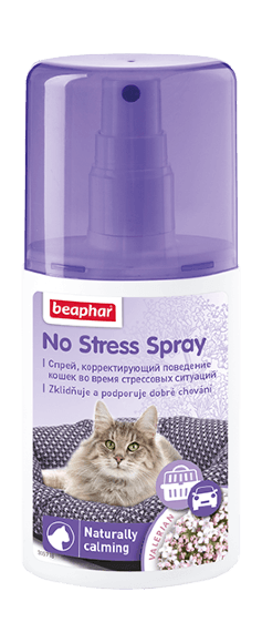 9950.580 Beaphar No Stress Nome Spray - Yspokaivaushii sprei dlya koshek 125ml kypit v zoomagazine «PetXP» beaphar_sprey_no_stress_spray_dlya_koshek_125_ml.png