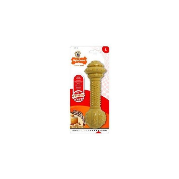 Nylabone - Штанга экстра жесткая, аромат арахисовой пасты