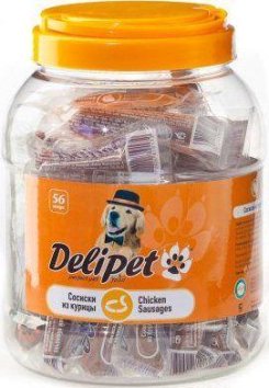 Delipet Сосиски из курицы