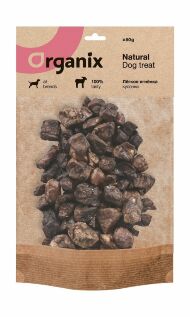 Organix - Премиум лакомство для собак, Легкое Ягненка, 50 гр