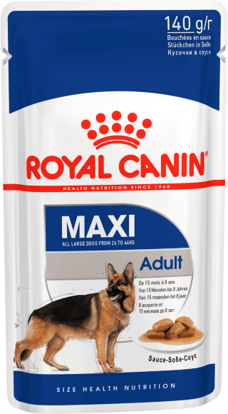 Royal Canin Maxi Adult - Паучи для взрослых собак крупных пород 140гр