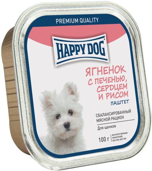 18122.580 Happy Dog - Konservi dlya sobak, Yanyonok s pechenu, pashtet 100gr kypit v zoomagazine «PetXP» Happy Dog - Консервы для собак, Янёнок с печенью, паштет 100гр
