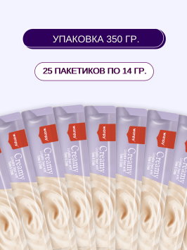 Wanpy Cat - Лакомство для кошек "нежное пюре" из тунца и краба 25 шт х14 г