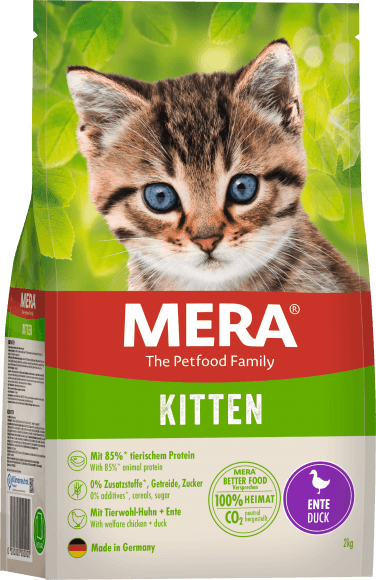 Mera Cats Kitten Duck - Сухой корм для котят, с уткой