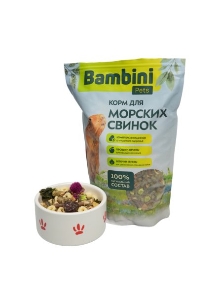 Bambini Pets - Корм для морских свинок