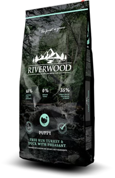 Riverwood Puppy Turkey & Duck with Pheasant - Сухой корм для щенков с индейкой, уткой и фазаном