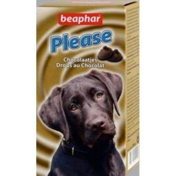 Beaphar - лакомство для собак с шоколадом 200гр (Please)