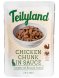 Pettric Teilyland - Влажный полнорационный корм для взрослых кошек с курицей в соусе, 85г