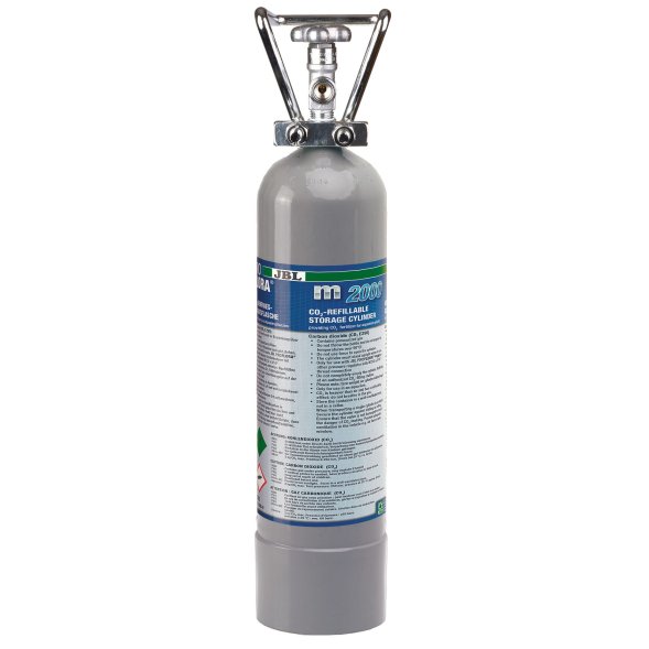 JBL - Дополнительный многоразовый CO2-баллон, 2000 г (ProFlora m2000 SILVER)