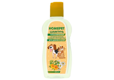 Homepet - Шампунь для щенков и котят гипоаллергенный с экстрактом ромашки, календулы и бета-каротином 220 мл Homepet - Шампунь для щенков и котят гипоаллергенный с экстрактом ромашки, календулы и бета-каротином 220 мл