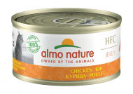 Almo Nature HFC Jelly - Консервы для кошек "Императорский цыплёнок" 70гр