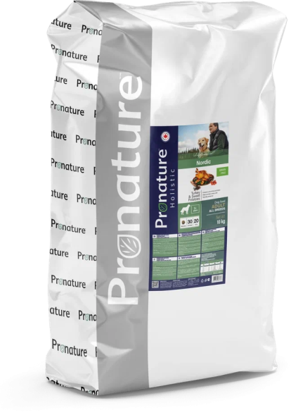 Pronature Holistic Nordic GF - Сухой беззерновой корм для собак с индейкой и уткой