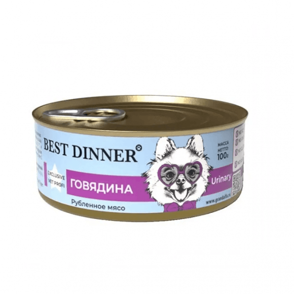 35790.580 Best Dinner Urinary - Konservi dlya sobak, s Govyadinoi kypit v zoomagazine «PetXP» Best Dinner Urinary - Консервы для собак, с Говядиной