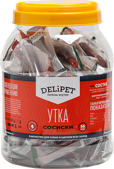 Delipet Сосиски из утки